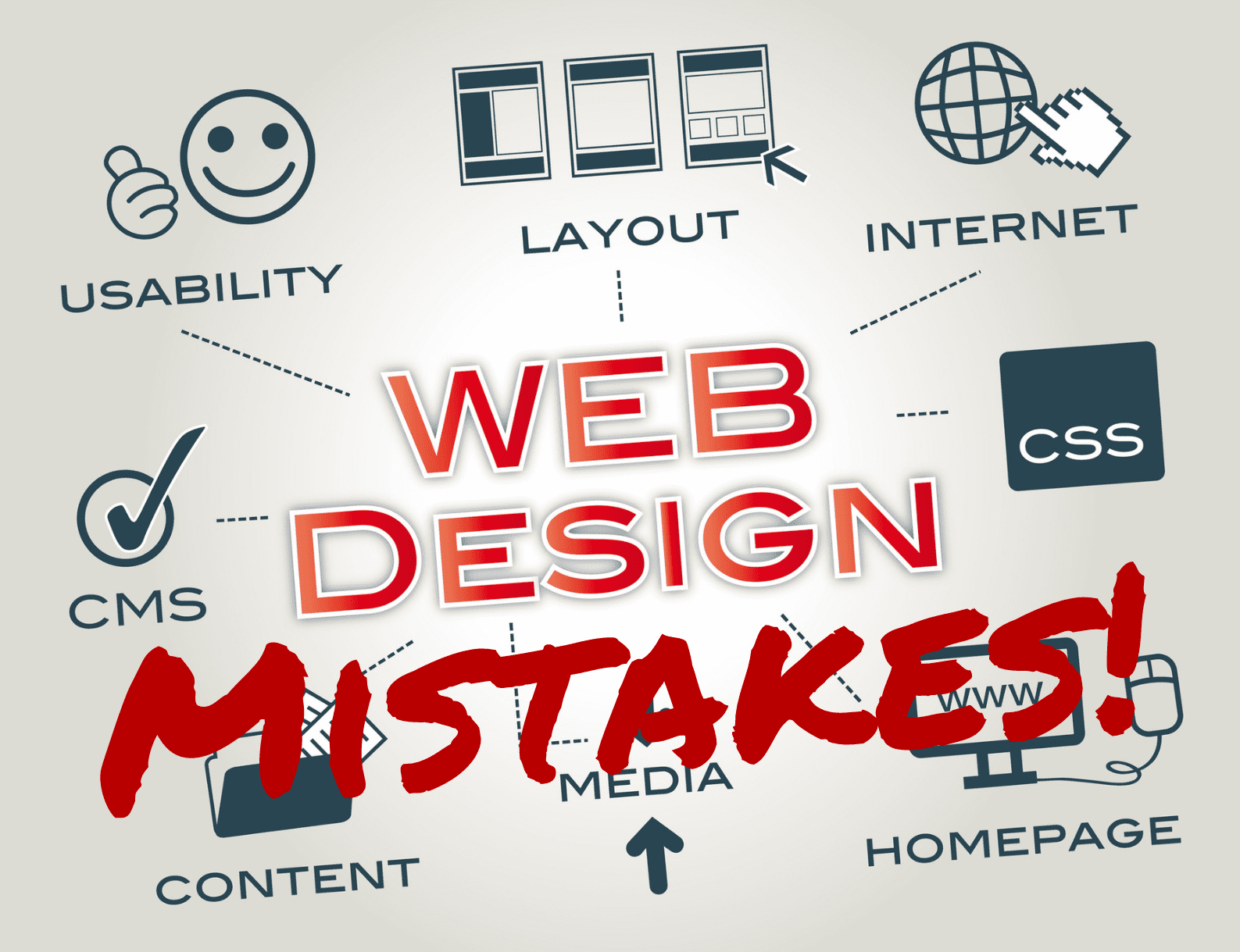 5 Web Design Mistkes